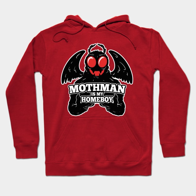 MOTHMAN Hoodie by blairjcampbell